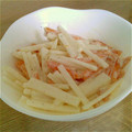 Aratany's cooksnap of when they made 柿と大根のしゃきしゃきサラダ.