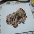 ＹＵＫＩ０６１１'s cooksnap of when they made 鮭のきのこクリームソース.