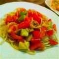 ニコニコまっきー's cooksnap of when they made ✿アボトマサーモンの冷製パスタディル風味.