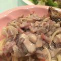 SALA♡'s cooksnap of when they made ポルチーニ茸風★舞茸★クリームパスタ.