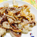 ゆーみっ's cooksnap of when they made 簡単イカゲソ唐揚げ.