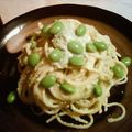 myurinrin's cooksnap of when they made ◆枝豆のチーズクリームパスタ◆.