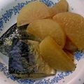 yoriko2562's cooksnap of when they made 大根とサバの味噌煮☆.