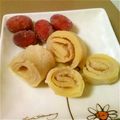 SANRIO's cooksnap of when they made ★日清小麦粉で★くるくるおやつ★.