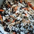 かぴーな's cooksnap of when they made いなり揚げと梅の混ぜご飯.