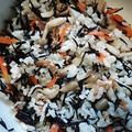 かぴーな's cooksnap of when they made いなり揚げと梅の混ぜご飯.