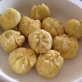 じゅんどんどん's cooksnap of when they made 即席✿さつまいもの茶巾✿.