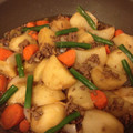 orange31's cooksnap of when they made しょうがたっぷり！ひき肉の肉じゃが.