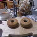 あいあいchan's cooksnap of when they made 黒ゴマきな粉の米粉ドーナツ.