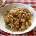トマトマナ's cooksnap of when they made にんにくおかかチャーハン.