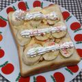 秘密のゆり's cooksnap of when they made 甘くて幸せ♡プリンアラモードトースト♡.