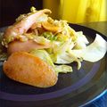 NAGANO久留米's cooksnap of when they made 魚肉ソーセージのカレーマヨ炒め.