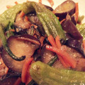 のんsummer's cooksnap of when they made ナスとししとうの炒め物.