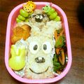 らぶみるきー's cooksnap of when they made キャラ弁☆　名犬チーズ弁当.