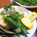 ユーロン's cooksnap of when they made 夏野菜の揚げ浸し.