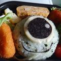 もえの空's cooksnap of when they made キャラ弁 モンスターズインク マイク.