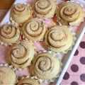 すみれちゃん。's cooksnap of when they made 黒糖きな粉☆ロールパン.