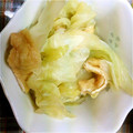 PePeたろー's cooksnap of when they made 油揚げとキャベツの煮びたし.