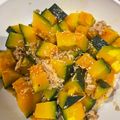 Faiza's cooksnap of when they made レンジで簡単☆ご飯のお供に無限かぼちゃ。.