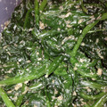 robi6002's cooksnap of when they made お弁当に簡単ほうれん草のごま和え♡.