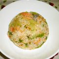 みちょまま's cooksnap of when they made 鮭とレタスの♡さっぱり♡チャーハン.