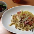 ＊わ　ぁ＊'s cooksnap of when they made しめじと葱の和風パスタ♡簡単.