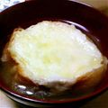 きよっし's cooksnap of when they made 簡単☆ オニオングラタンスープ.