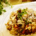 yukiじるし's cooksnap of when they made タコのガーリック炒飯.