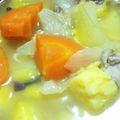 らりまーる's cooksnap of when they made ⭐さつまいも入り豚汁⭐.