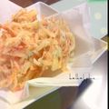 halhalplus's cooksnap of when they made 冷めても衣がカリカリえびと玉葱のかき揚げ.