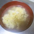 zuboramom's cooksnap of when they made ズボラが美味しい☆簡単！豆腐と卵のスープ.