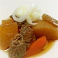 asakorai's cooksnap of when they made ＊牛すじ煮込み＊.
