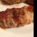えりきゃ★'s cooksnap of when they made おつまみに○◎ささみの梅しそチーズ巻.