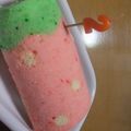 いちごみるく59's cooksnap of when they made デコロールケーキ☆いちご模様.