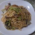 くみこ（･ｖ･）'s cooksnap of when they made 塩昆布とキャベツの柚子こしょうパスタ.