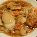 春と水's cooksnap of when they made 揚げ餅中華あんかけ.