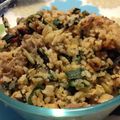 cheesedog's cooksnap of when they made お手軽！豚肉と小松菜の炒飯.