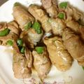 シマキス's cooksnap of when they made 甘辛だれでお弁当に♪　豚肉のいんげん巻き.