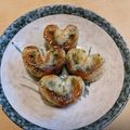 由芽15's cooksnap of when they made 揚げ焼きで簡単♪　ハート竹輪の磯辺揚げ♡.