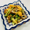 あっこ姉's cooksnap of when they made ちくわとブロッコリーと卵のマヨ塩昆布炒め.