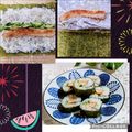♪としクック♪'s cooksnap of when they made サーモンスキンロール♪.