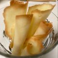 にるみ's cooksnap of when they made 超簡単♪卵白１個で『シガレットクッキー』.