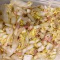 Faiza's cooksnap of when they made 【楽めし】白菜とツナのめんつゆ胡麻サラダ.