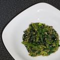 WOODs´'s cooksnap of when they made ♪すき焼きのたれでほうれん草のごま和え♪.