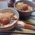 ひっこ's cooksnap of when they made 塩昆布、梅のオートミールお粥.