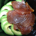 キュアラ☆'s cooksnap of when they made コク旨たれ☆まぐろとアボカドのユッケ丼.