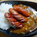ちくわ君's cooksnap of when they made 気分はココ壱☆ウインナーのせカレー.
