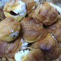 harutaaaam's cooksnap of when they made 改良版　失敗しないシュークリーム.