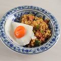 ぱふ♪'s cooksnap of when they made ウインナーとピーマンのウスターカレー炒飯.