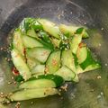 クックHKMYLZ☆'s cooksnap of when they made おうち居酒屋♪ やみつきになるきゅうり.